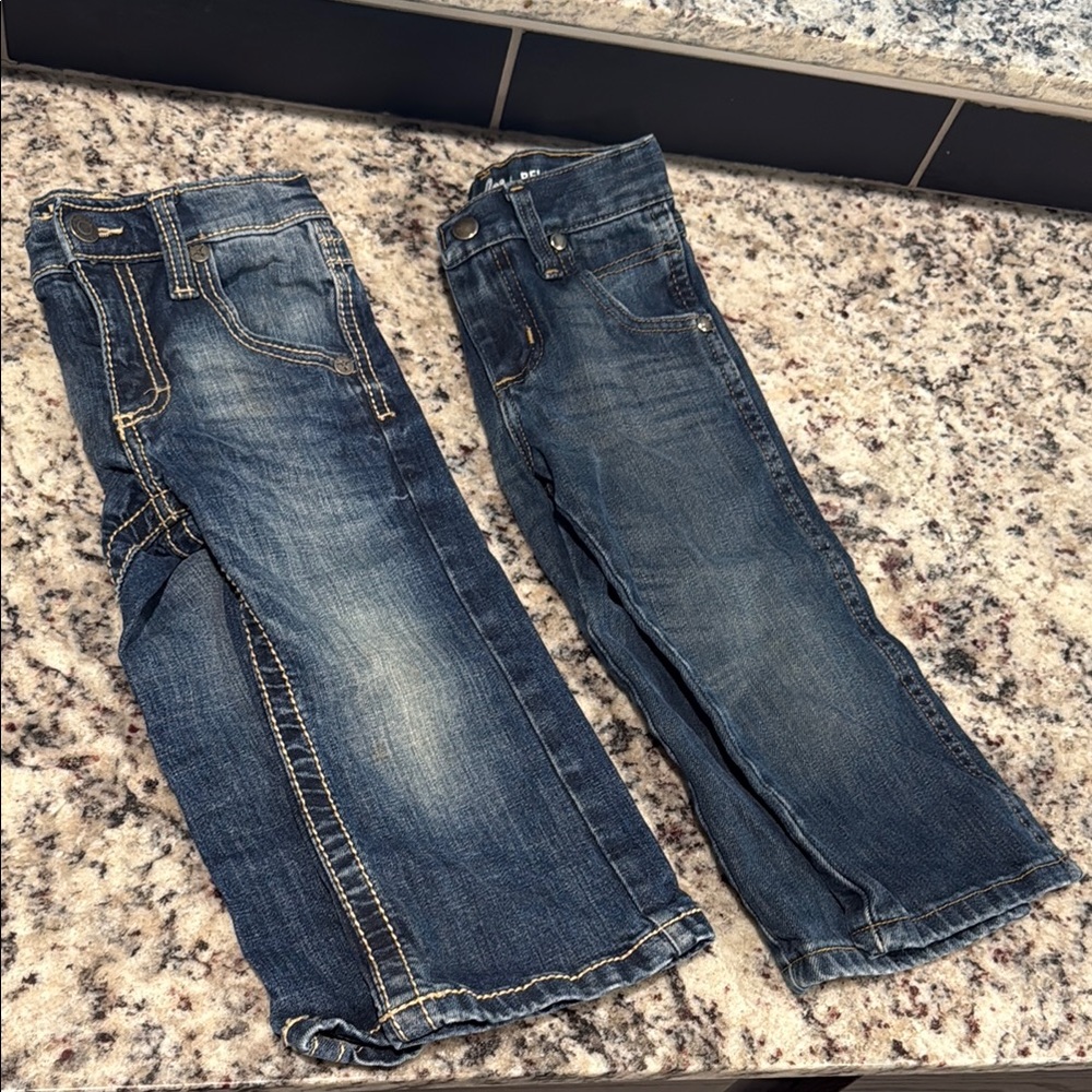 Wrangler Kids Classic Blue Denim Jeans